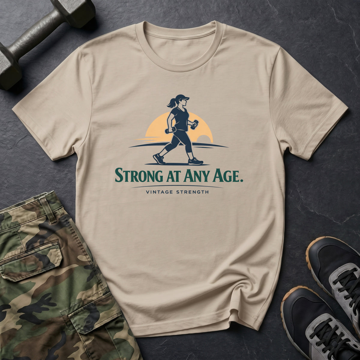Strong at any age - T-Shirt