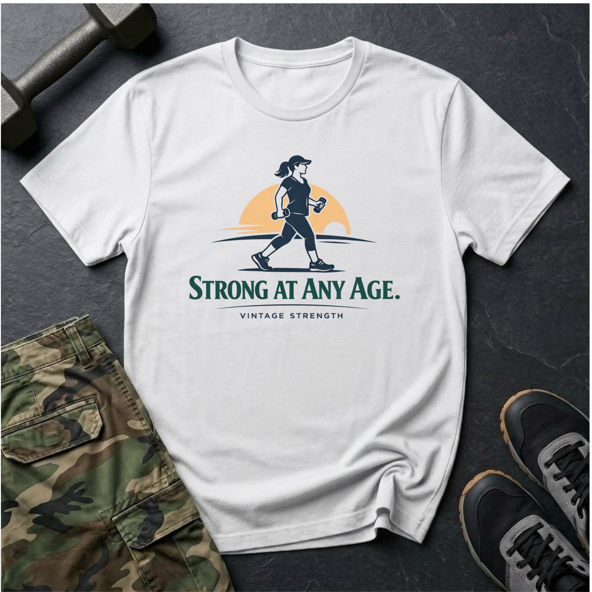 Strong at any age - T-Shirt