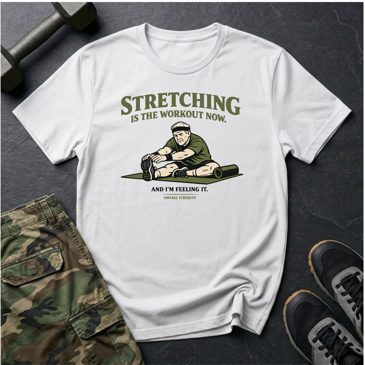 Stretching the new workout - T-Shirt