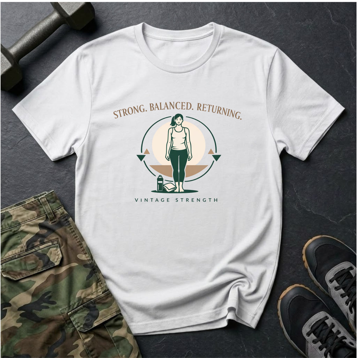 Strong Balanced Returning - T-Shirt