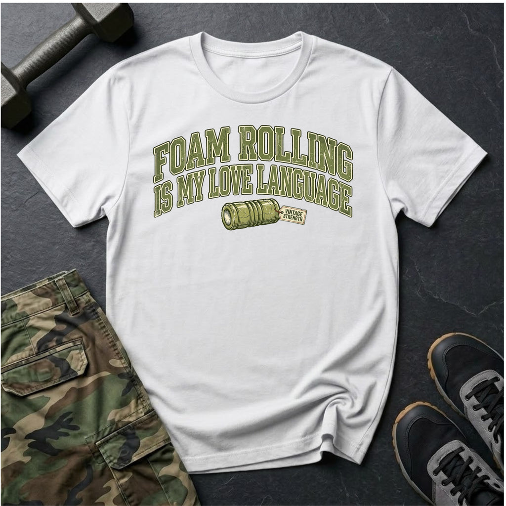 Foam Roller Language - T-Shirt
