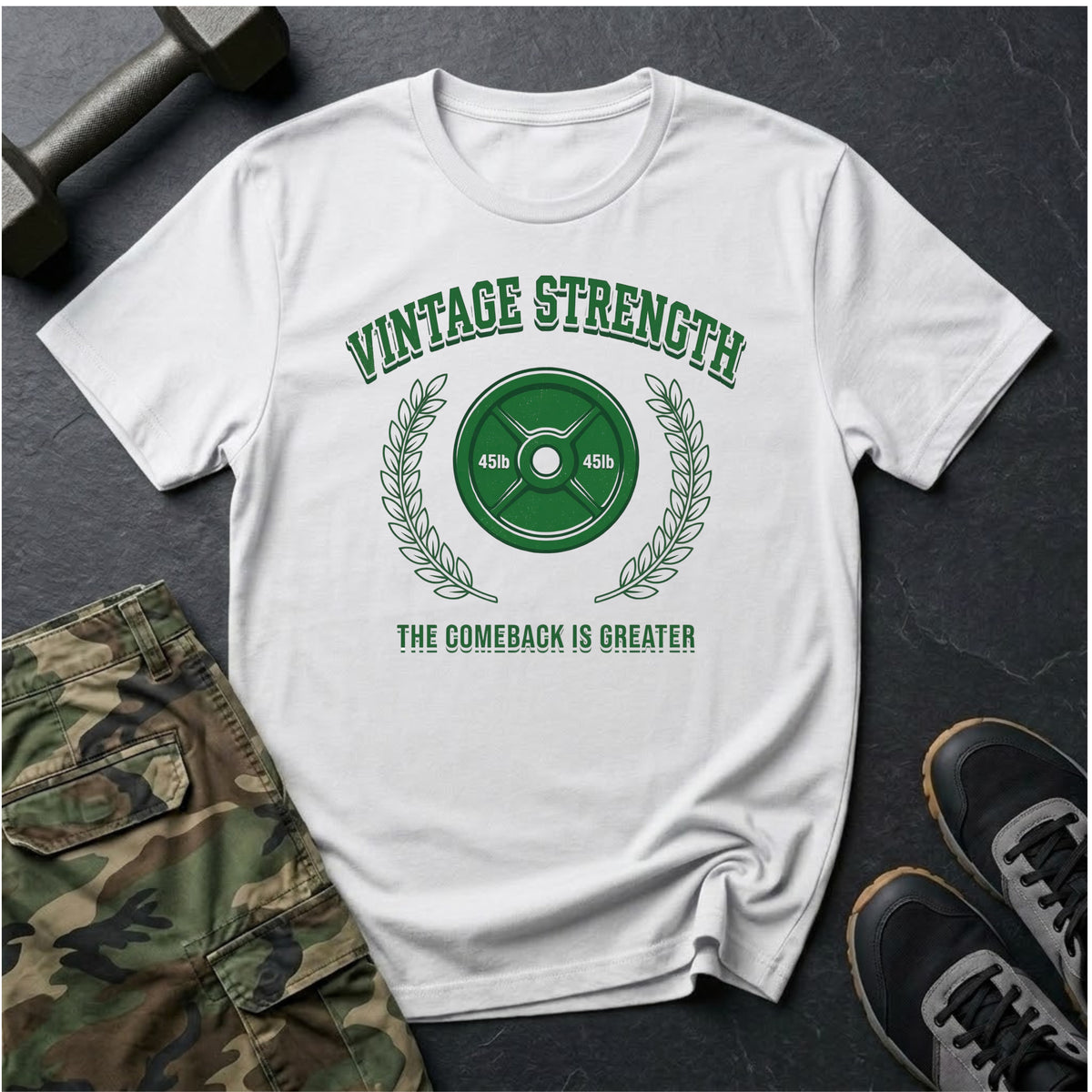 Green Plate - T-Shirt