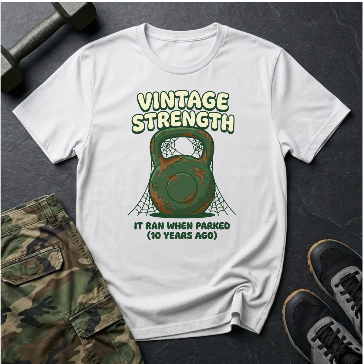 Kettlebell Cobweb - T-Shirt