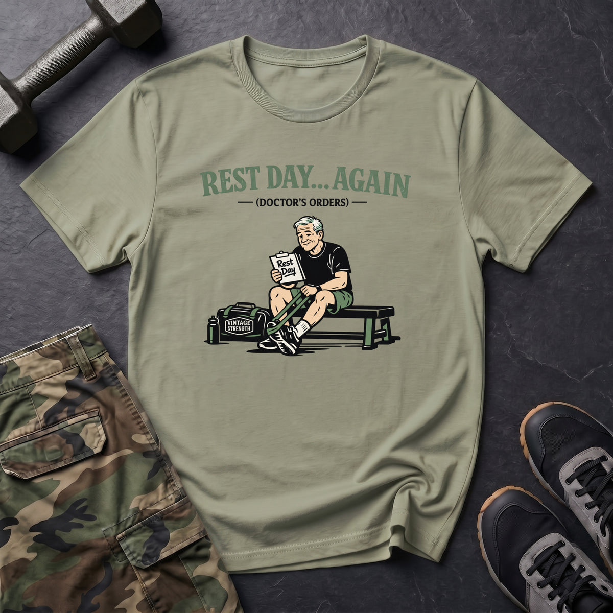 Rest Day Again - T-Shirt