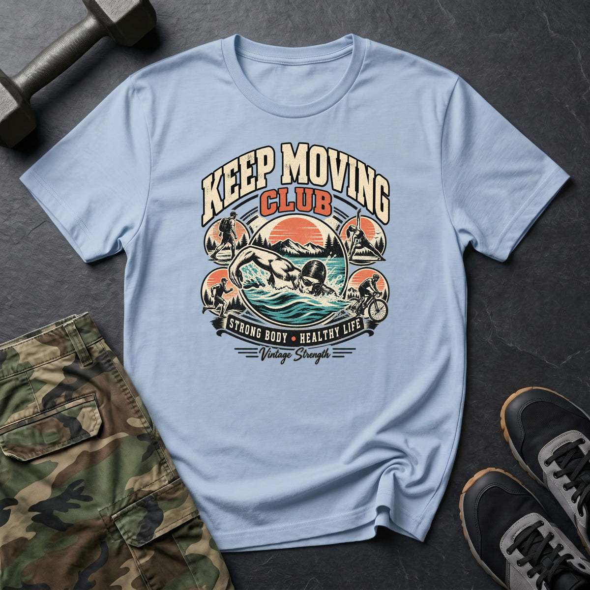 Keep Moving Club T-Shirt