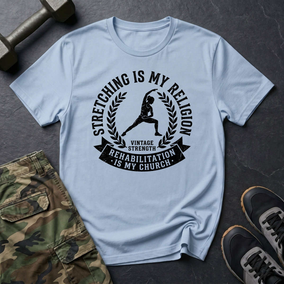 Stretching Is My Religionn T-Shirt