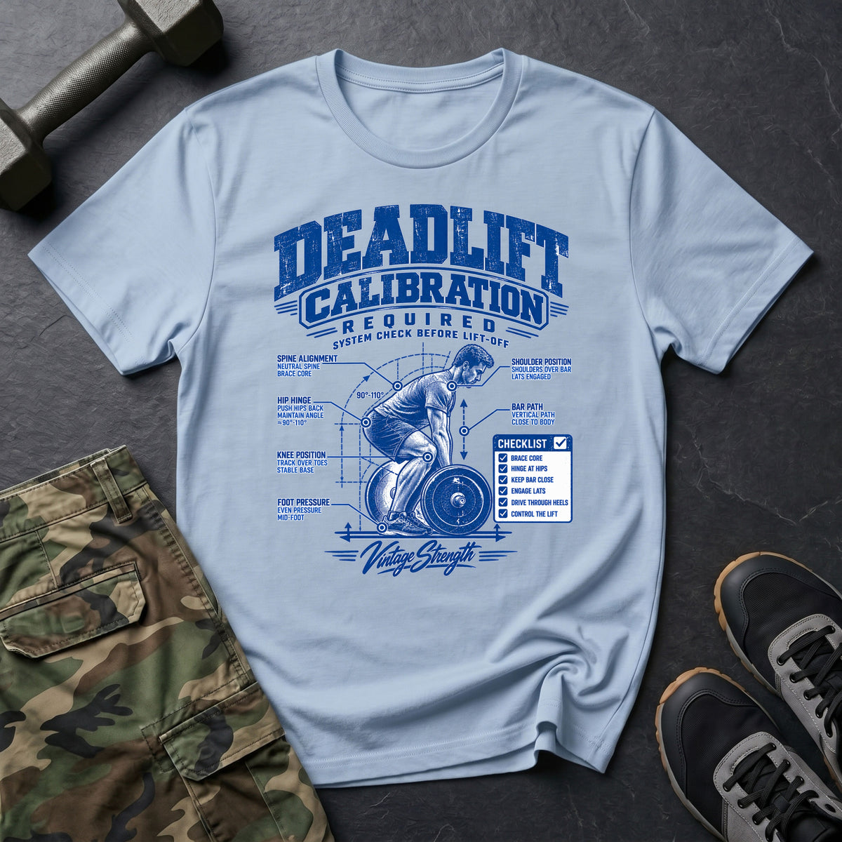 Deadlift Calibration 2.0 T-Shirt