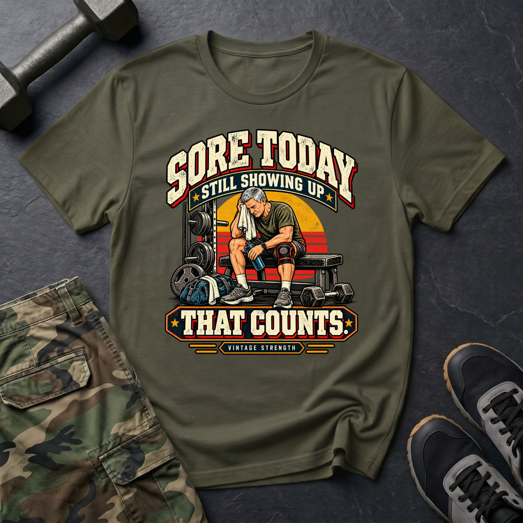 Sore Today Showing Up T-Shirt
