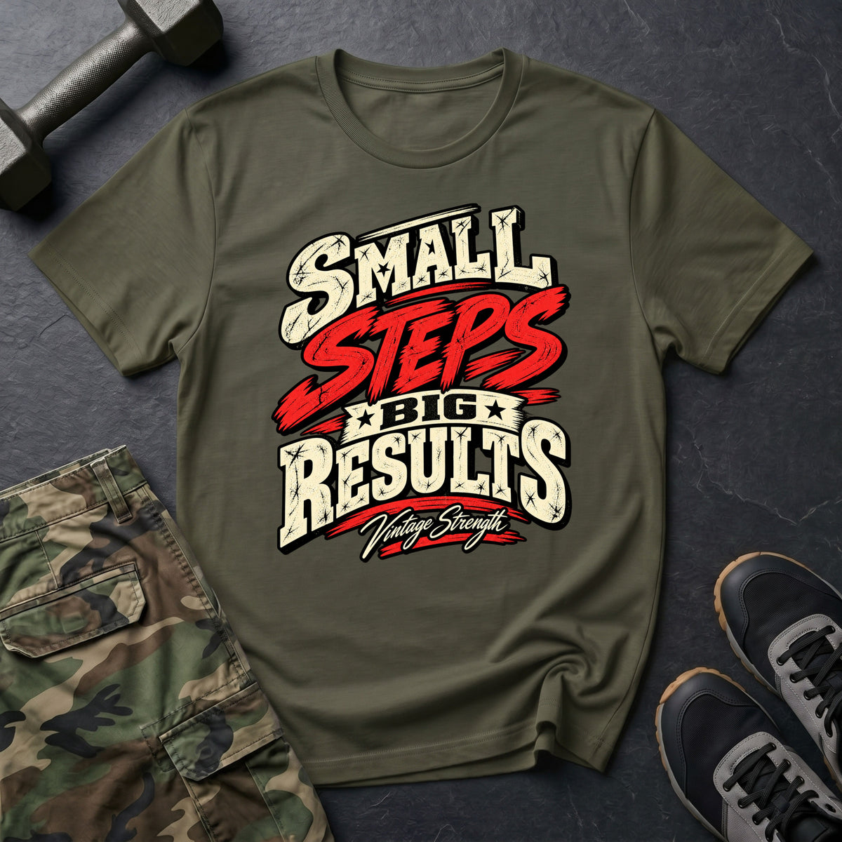 Small Steps Big Results T-Shirt