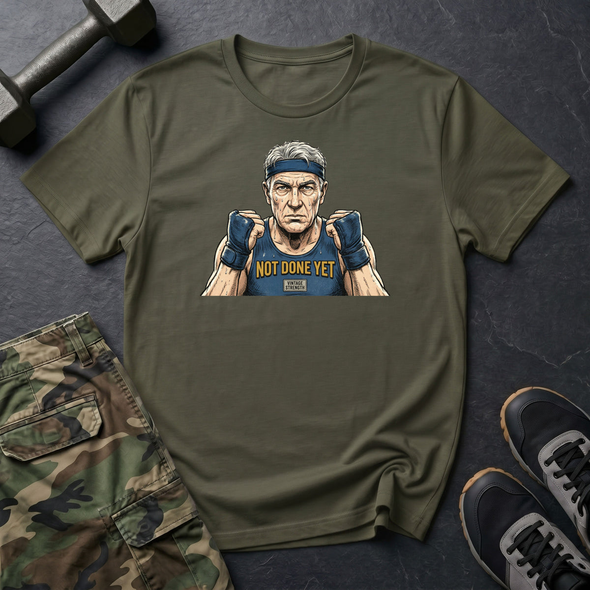 Im Not Done Yet Again T-Shirt