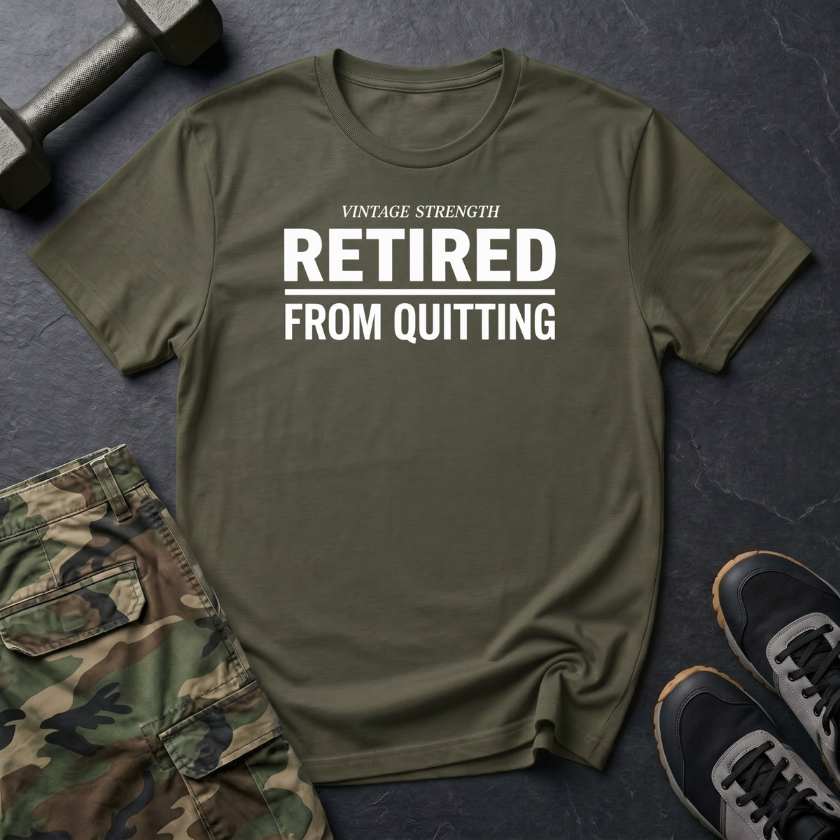 Retired From Quitting T-Shirt