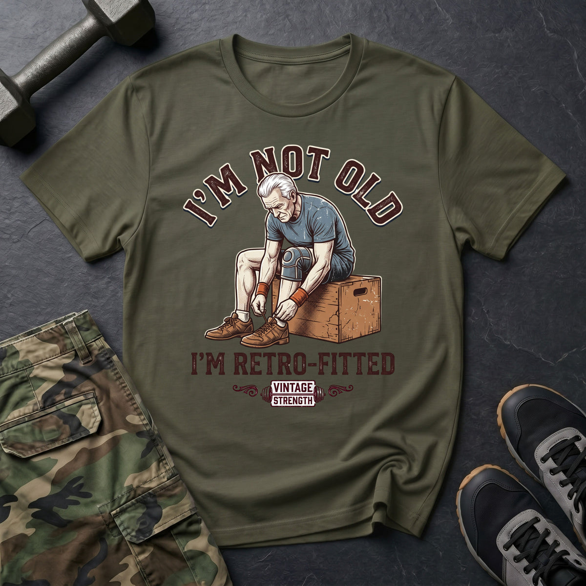Im Retro-Fitted again T-Shirt
