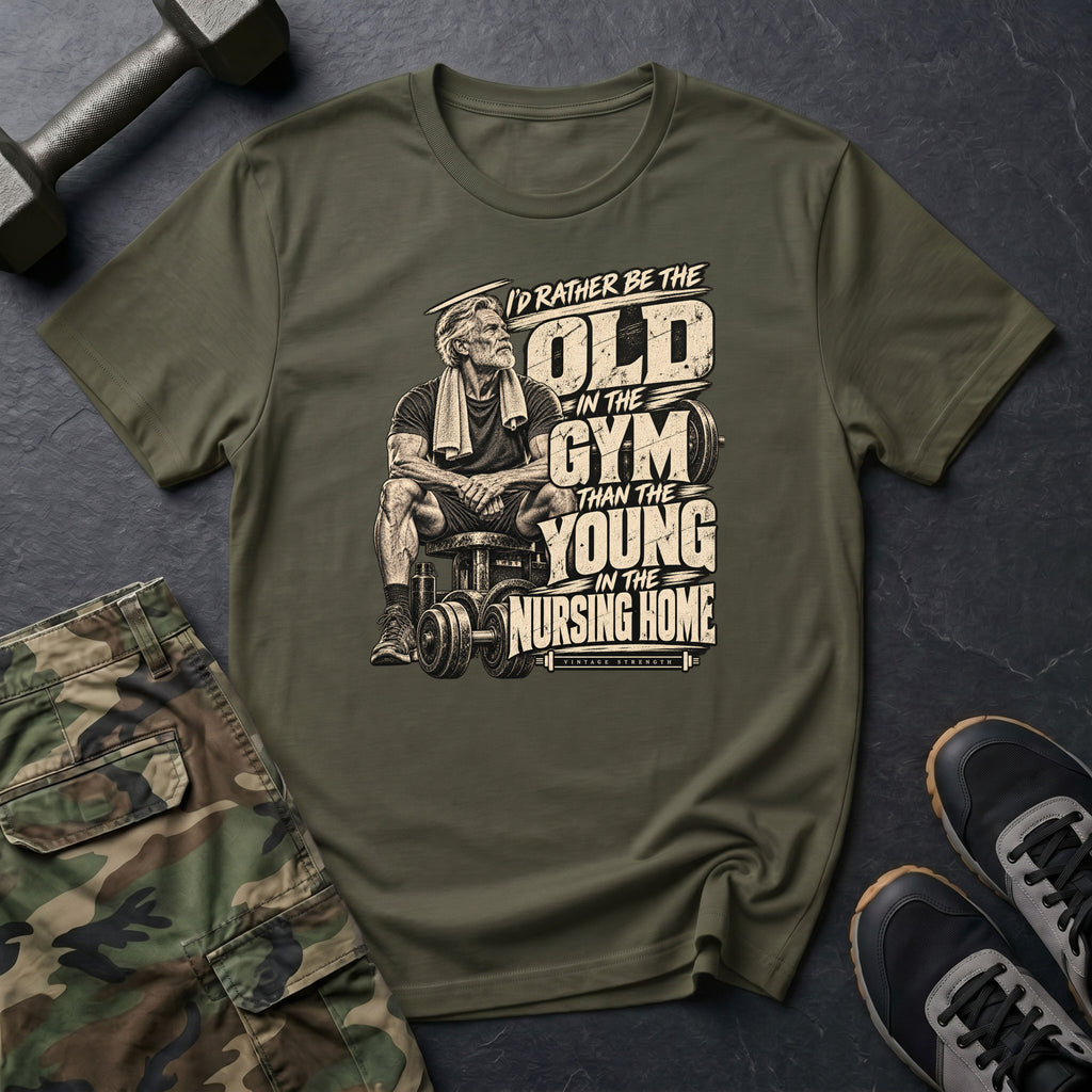 Oldest In The Gym Vintage T-Shirt