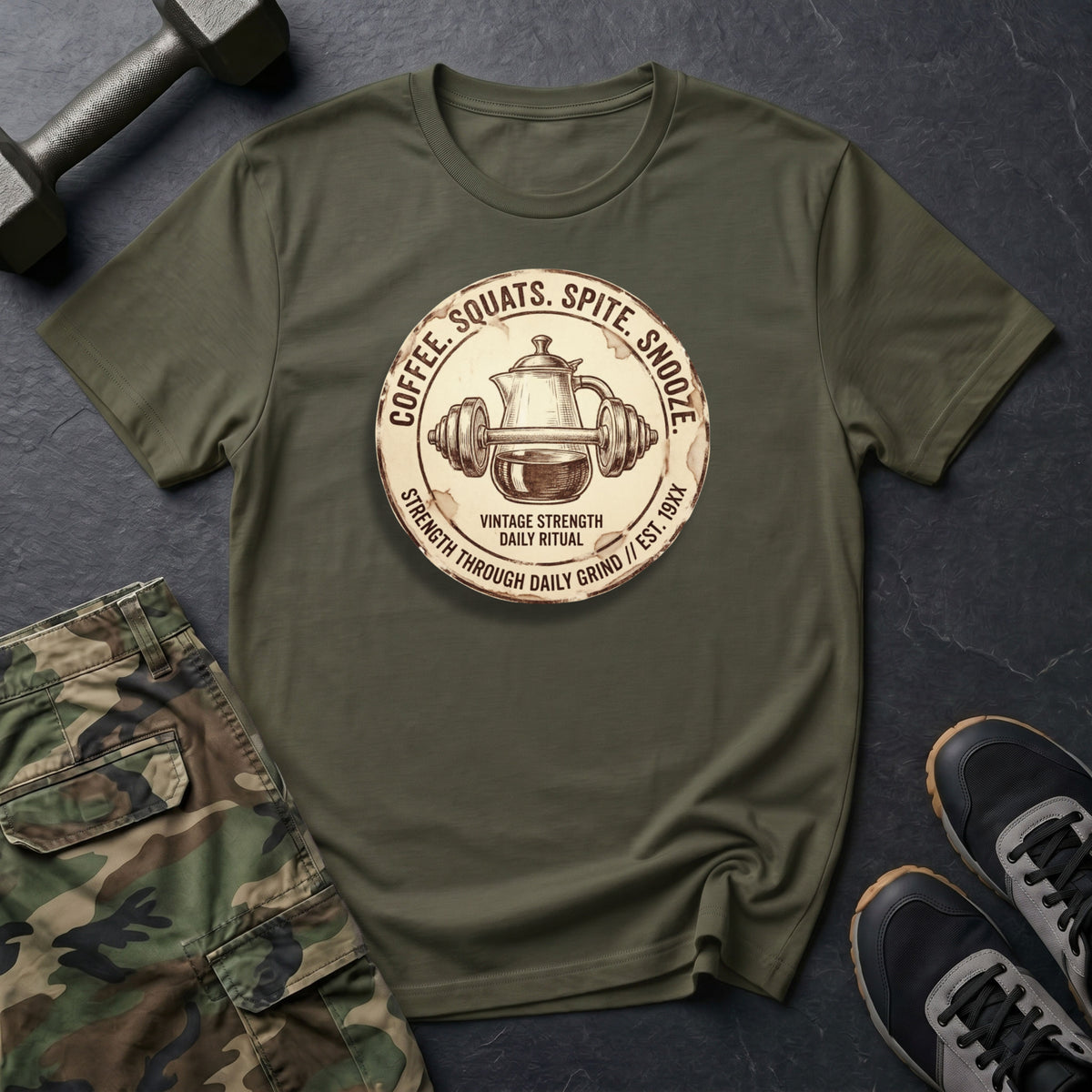Coffee, Squats, Snooze T-Shirt