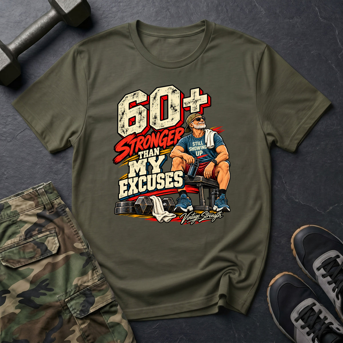 60+ Stronger T-Shirt