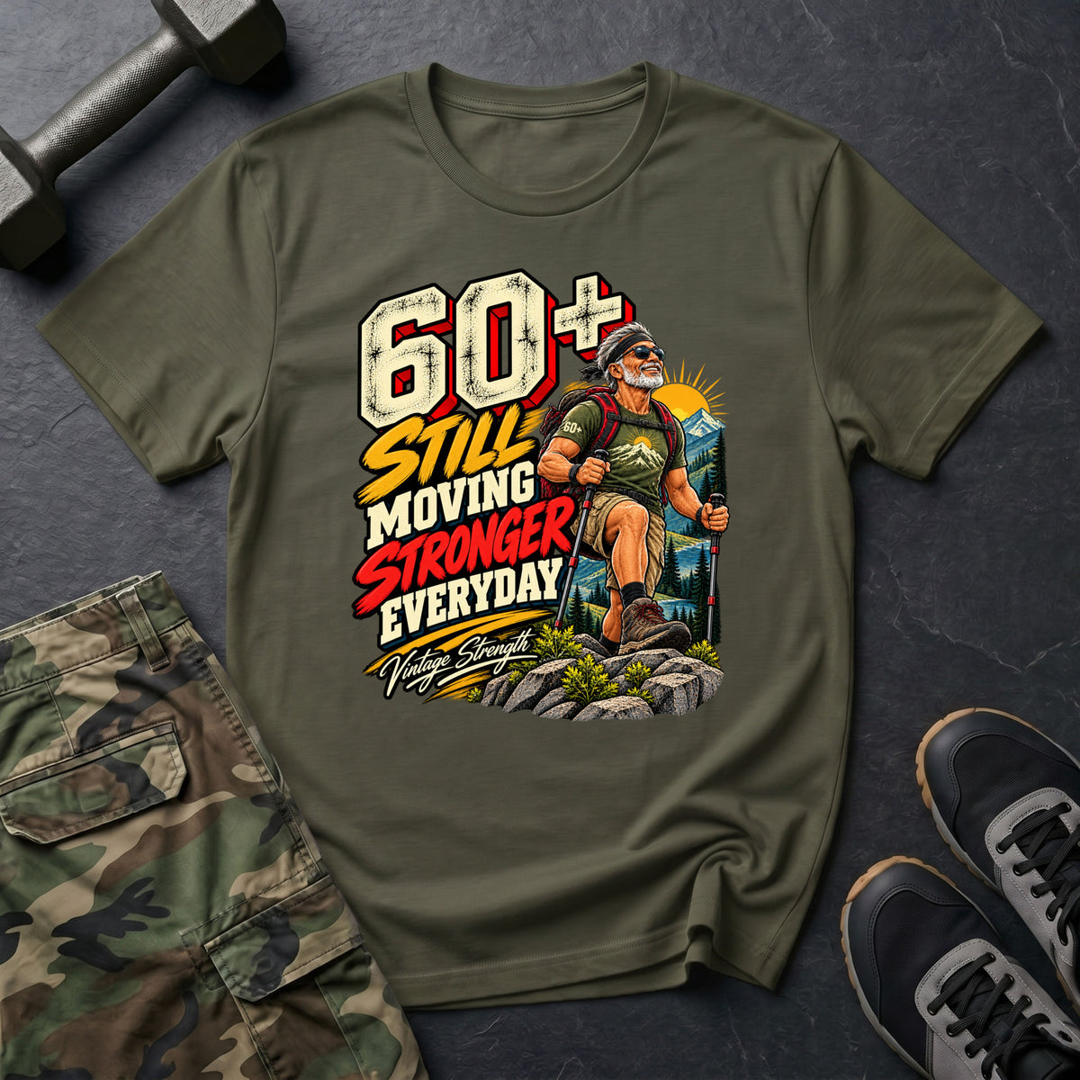 60+ Still Moving T-Shirt