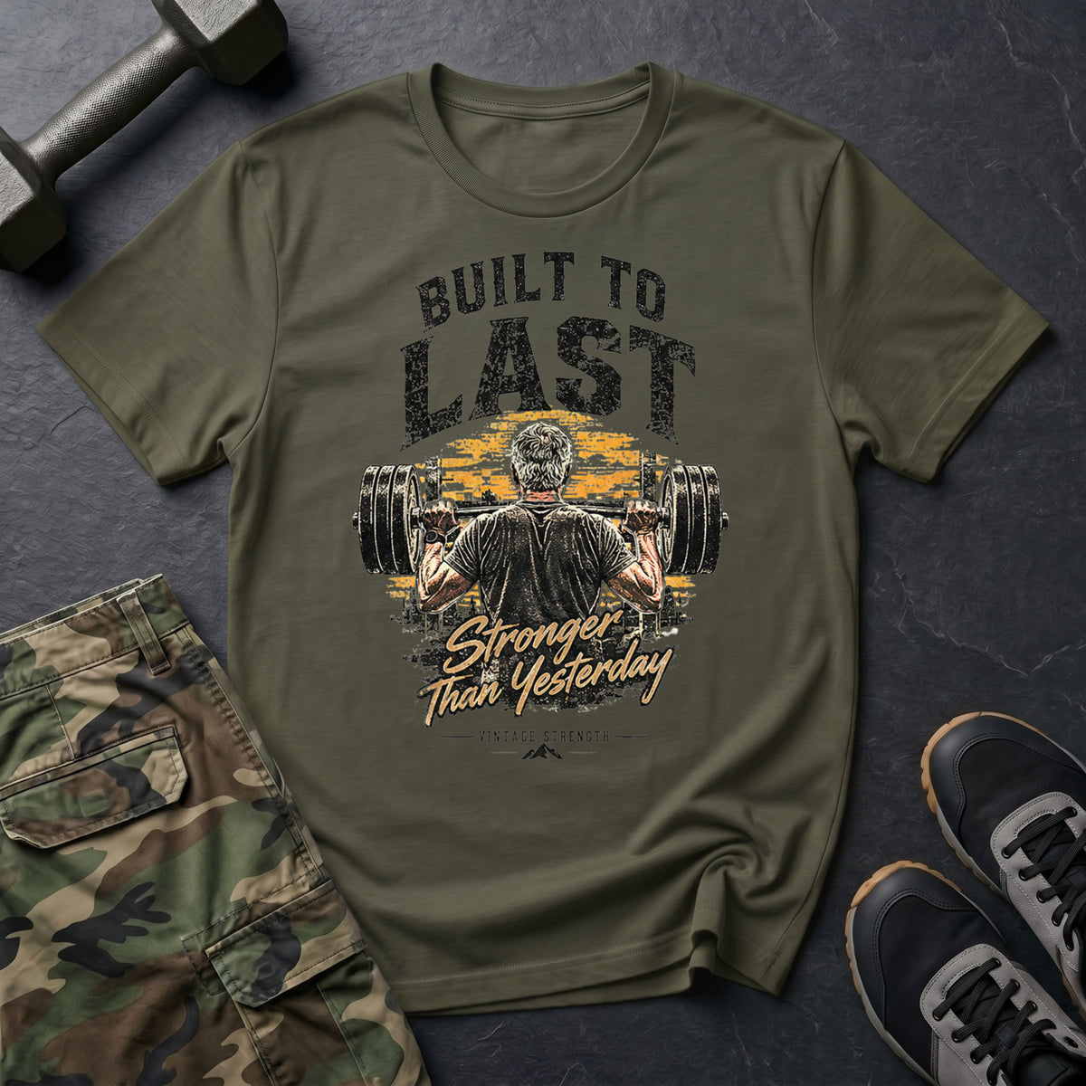 Built To Last Press T-Shirt