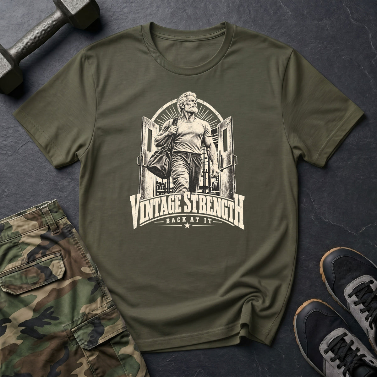 Back At It Grey T-Shirt
