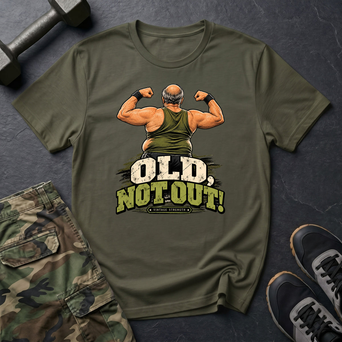 Dad Bod Not Out T-Shirt
