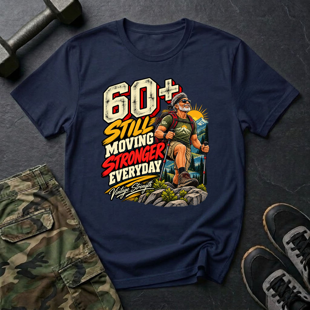 60+ Still Moving T-Shirt