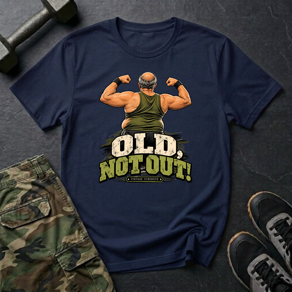 Dad Bod Not Out T-Shirt