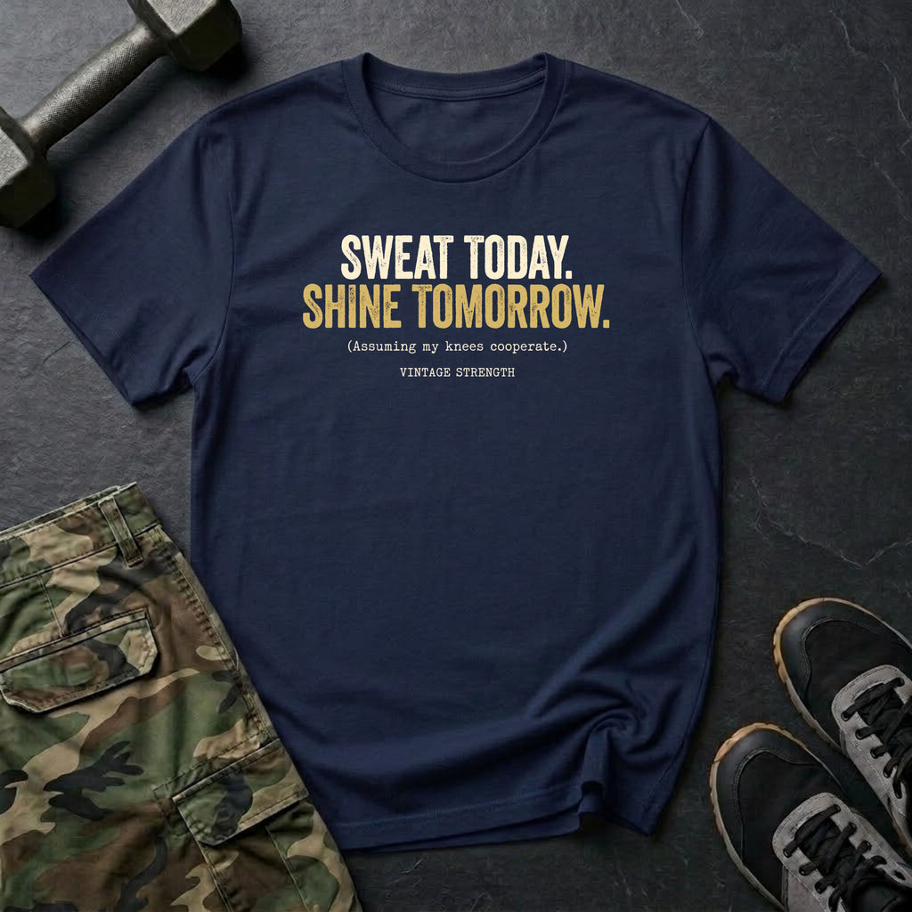 Sweat today, Shine Dark T-Shirt