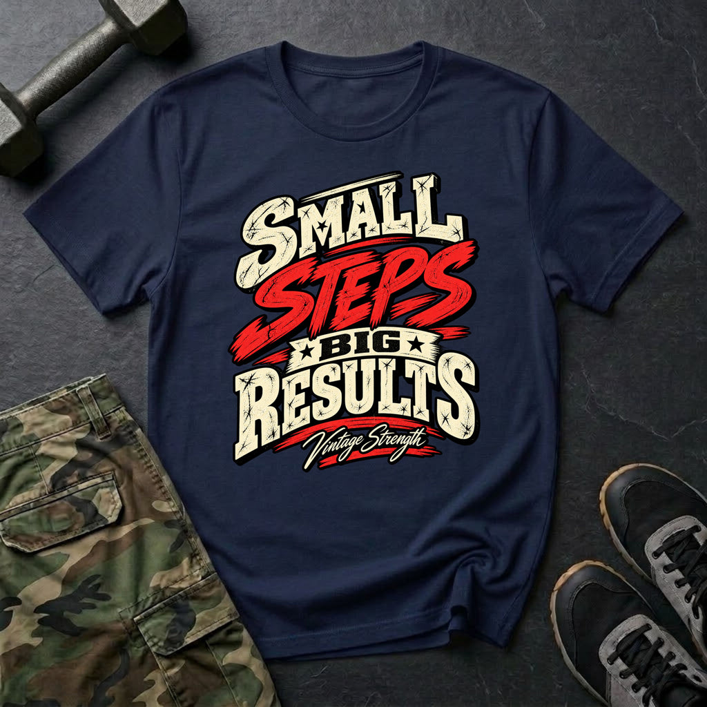 Small Steps Big Results T-Shirt