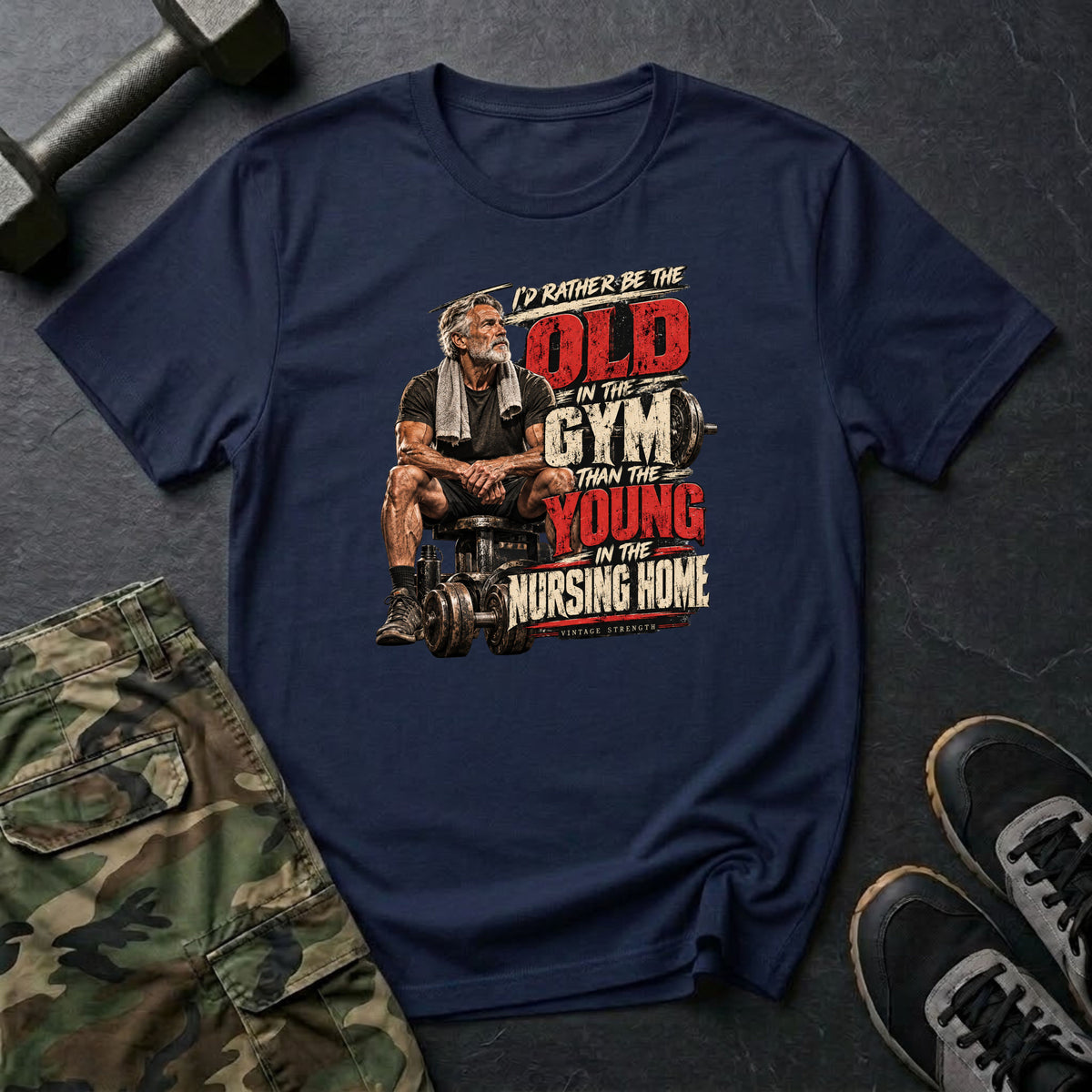 Oldest In The Gym T-Shirt