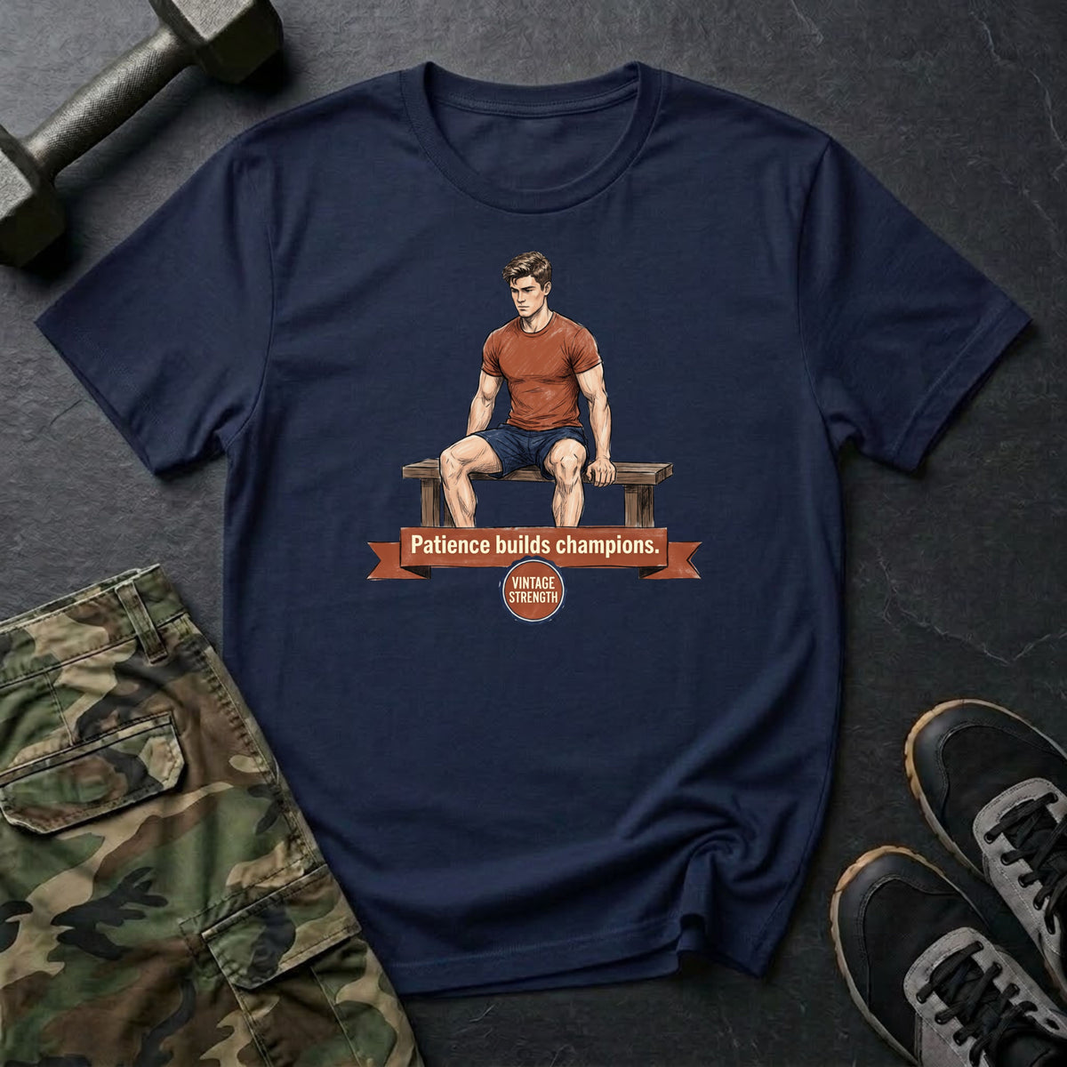 Patience Builds Champions T-Shirt