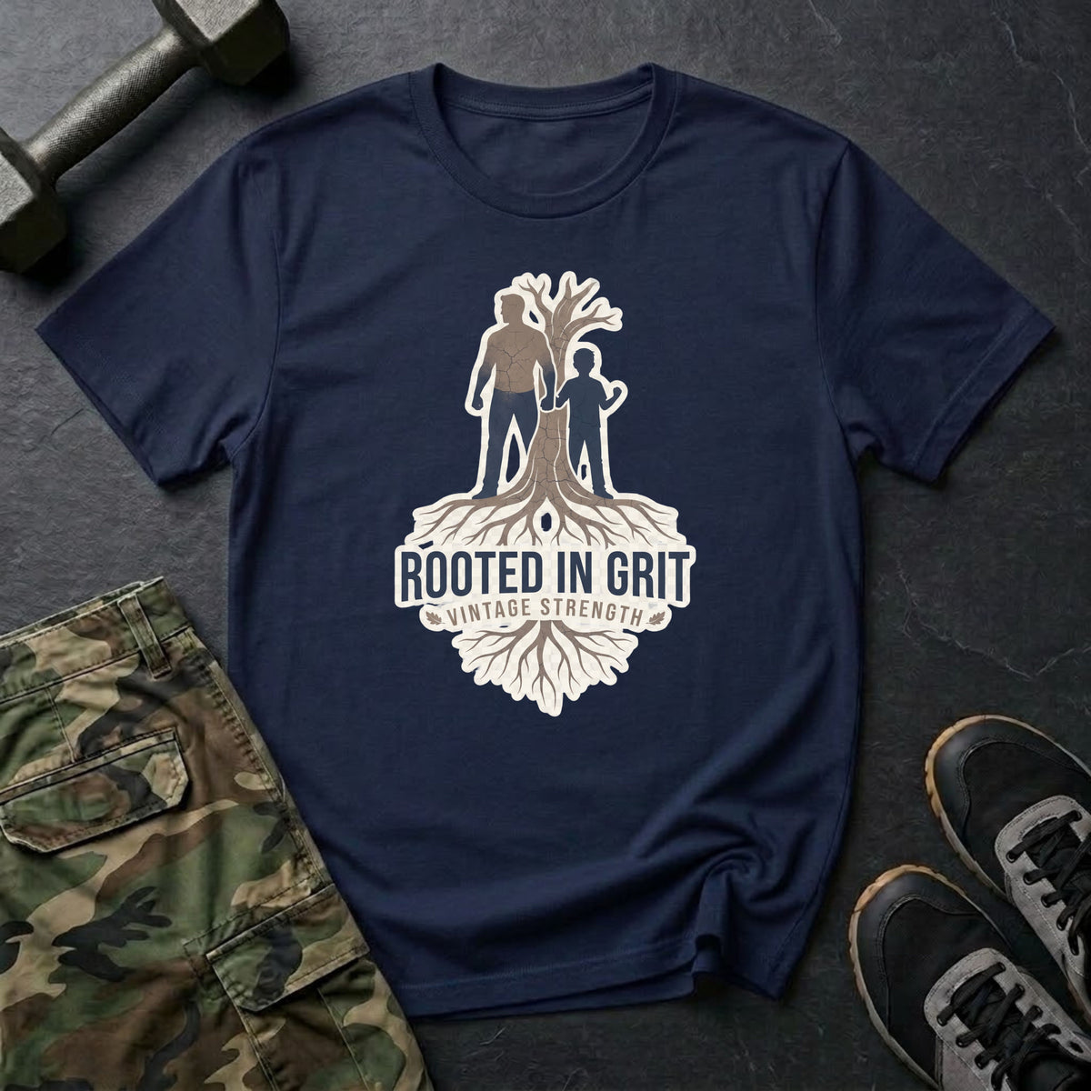 Dad - Rooted in Grit T-Shirt