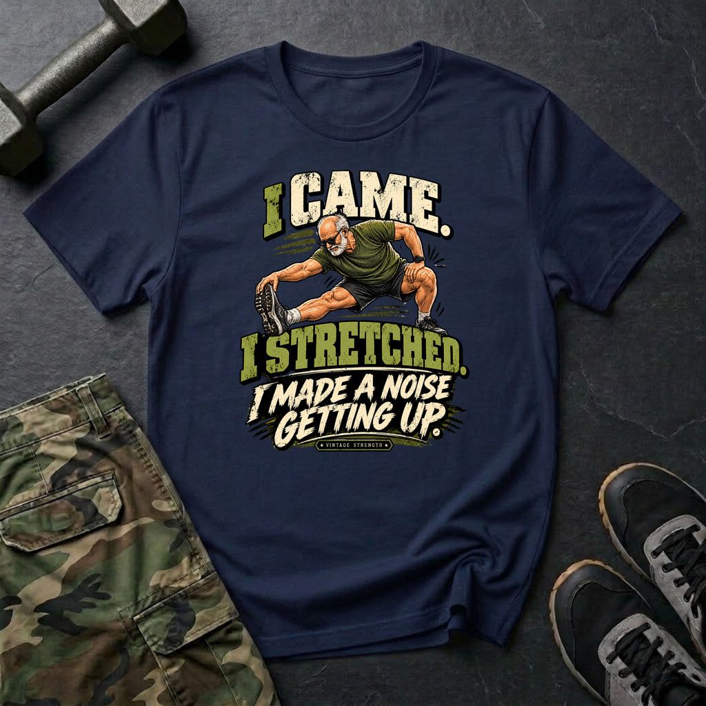 Stretching Comic T-Shirt
