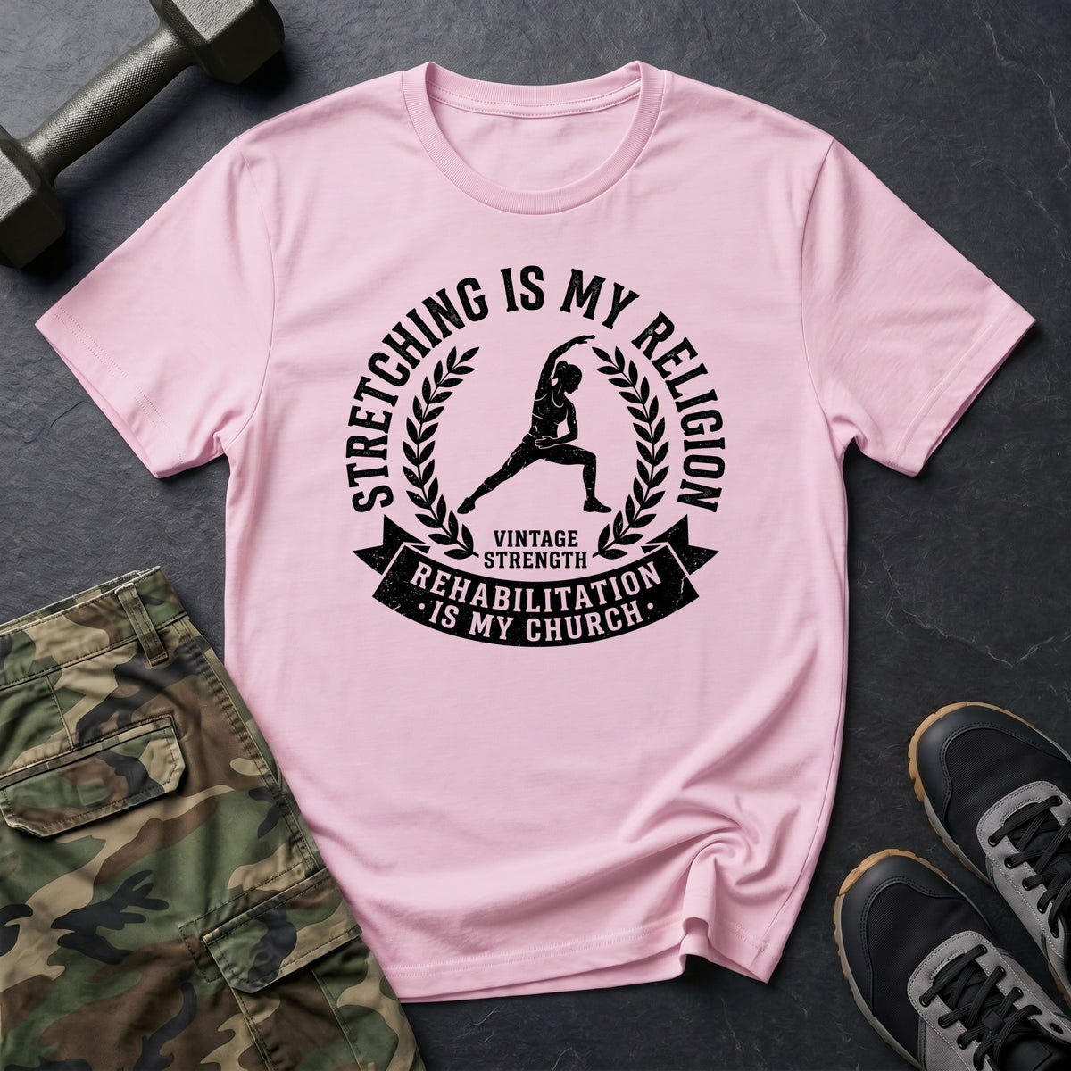 Stretching Is My Religionn T-Shirt