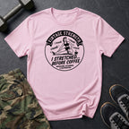 Stretch Before Coffee T-Shirt