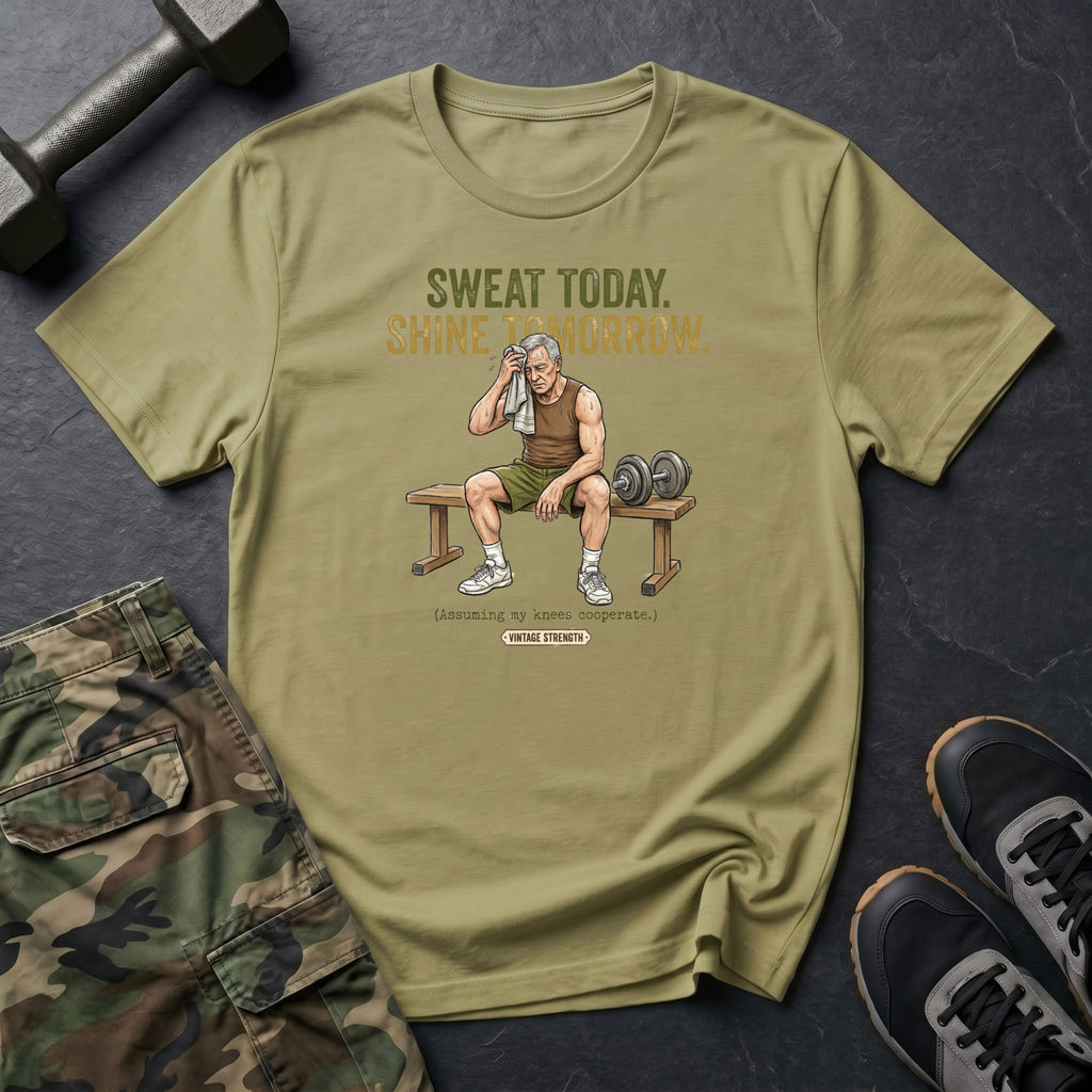 Sweat Today, Shine Bench T-Shirt