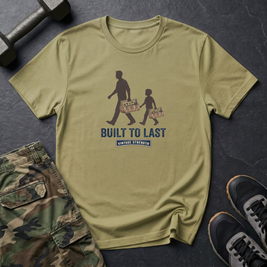 Dad - Built to Last T-Shirt
