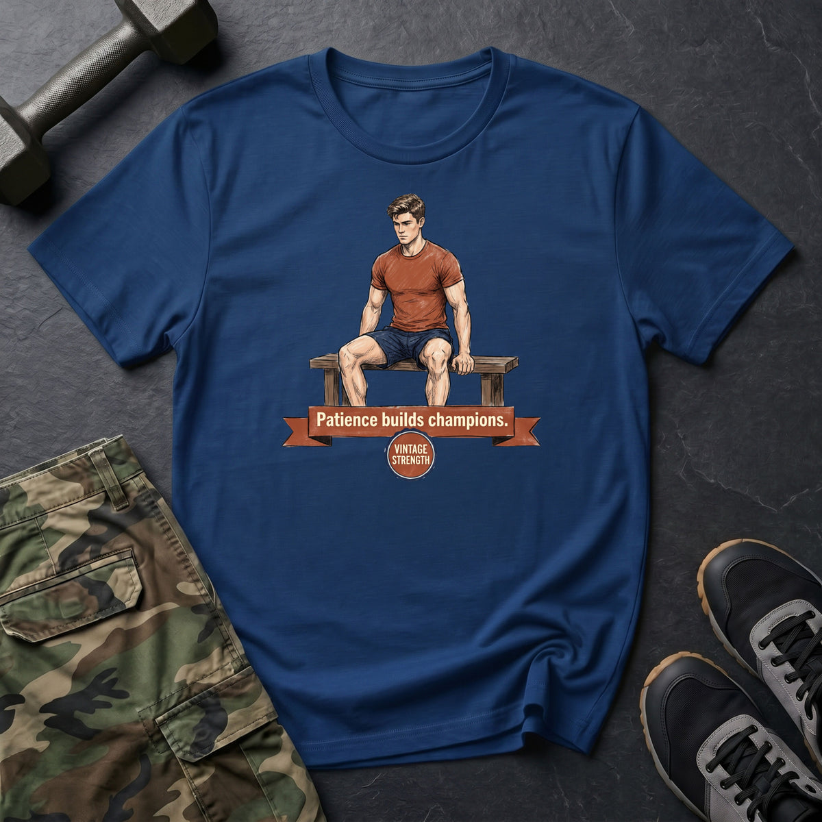 Patience Builds Champions T-Shirt