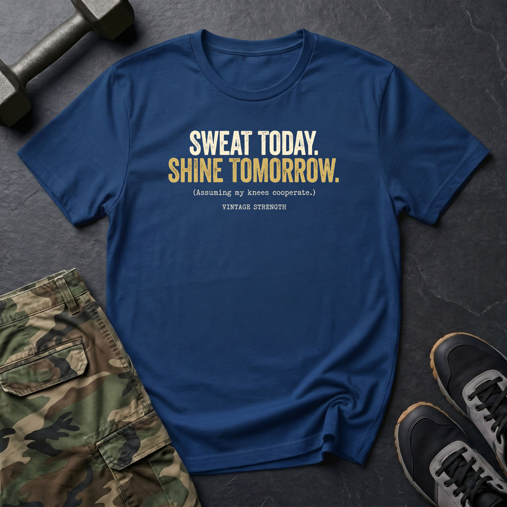Sweat today, Shine Dark T-Shirt