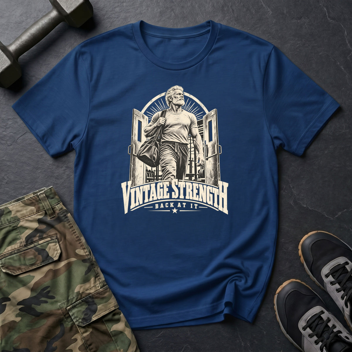 Back At It Grey T-Shirt