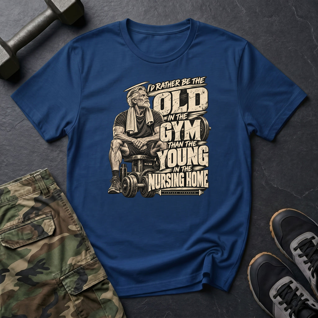 Oldest In The Gym Vintage T-Shirt