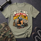 Aging Like Fine Muscle T-Shirt