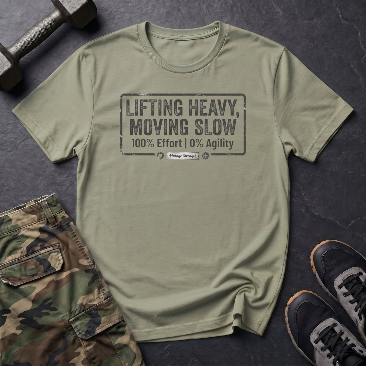 Lift Heavy Move Slow T-Shirt