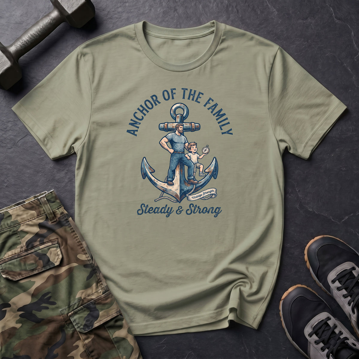 Dad - Anchor Family T-Shirt