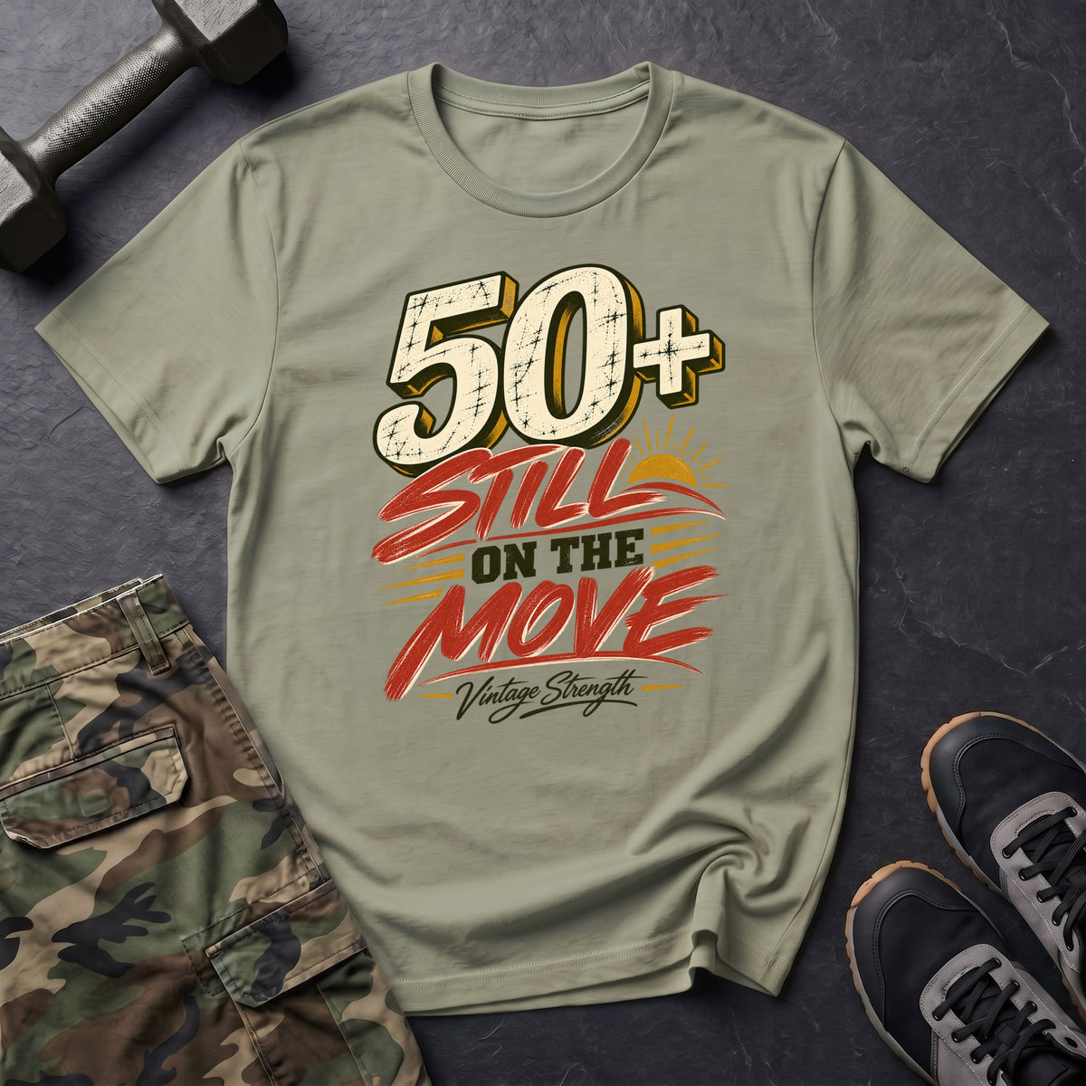 50+ Still Move T-Shirt