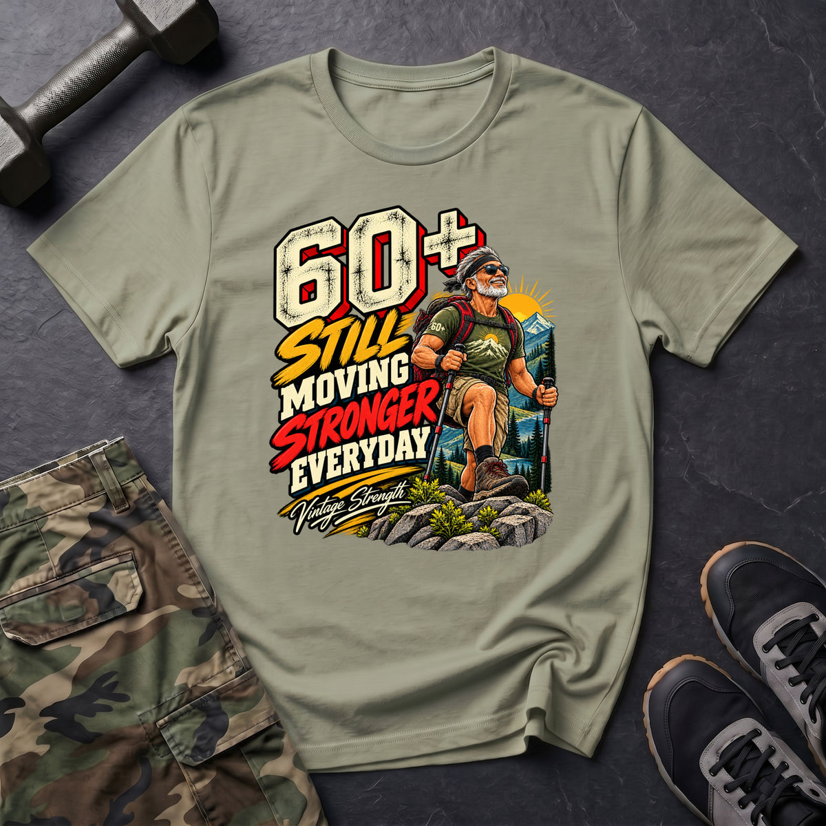60+ Still Moving T-Shirt