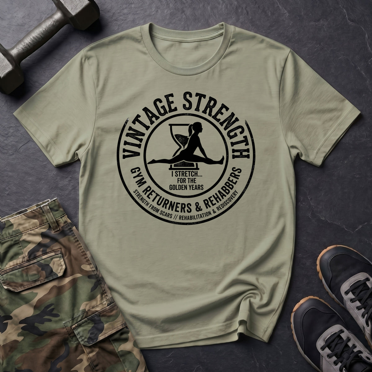Stretch For Golden Years T-Shirt