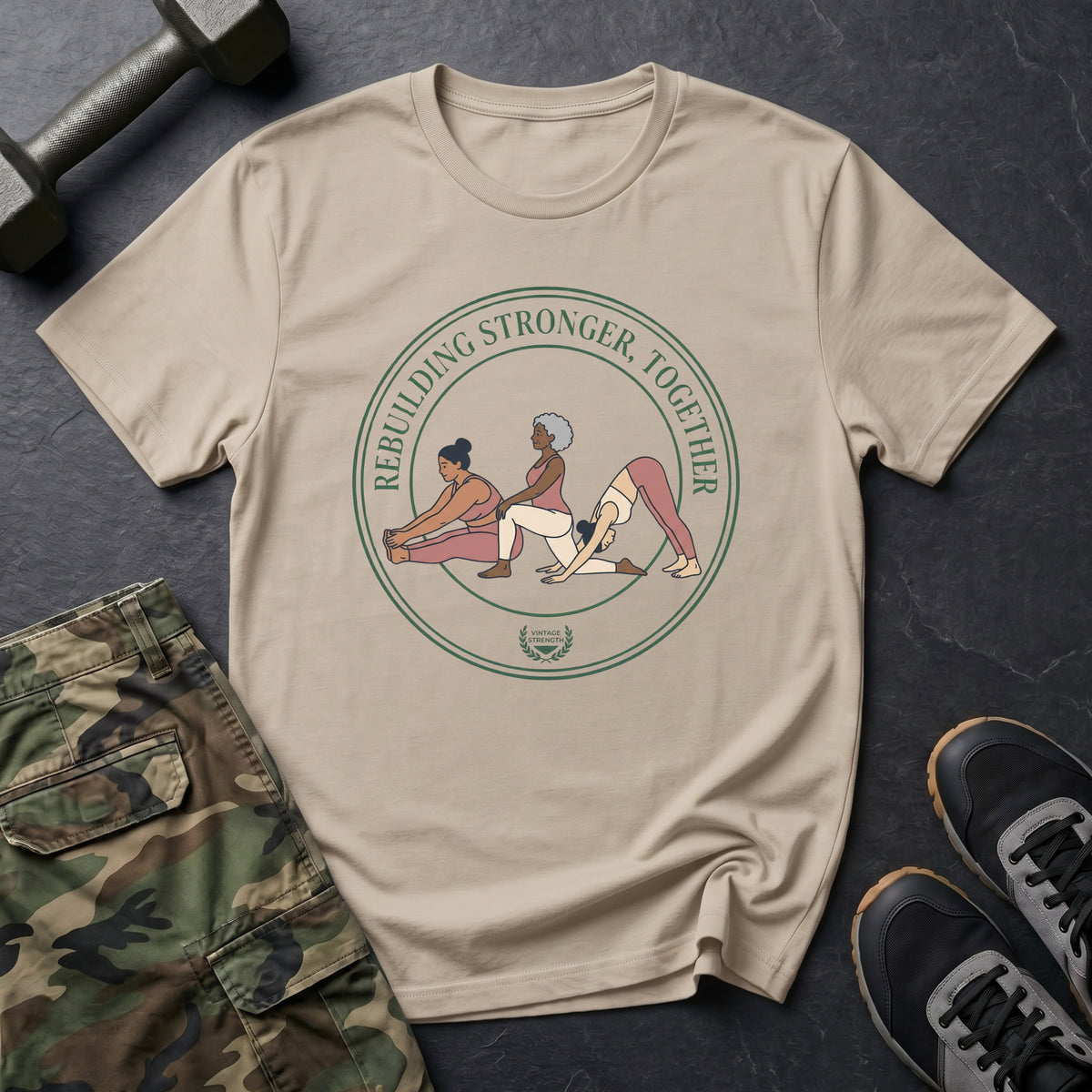Rebuilding Stronger Together - T-Shirt
