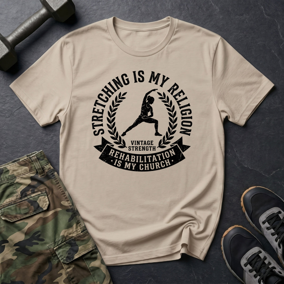 Stretching Is My Religionn T-Shirt