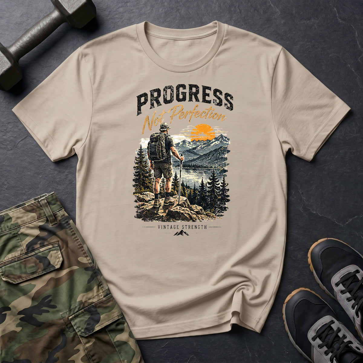 Progress Not Perfection - Trail T-Shirt