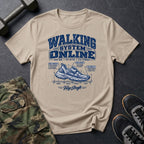 Walking System Shoe T-Shirt