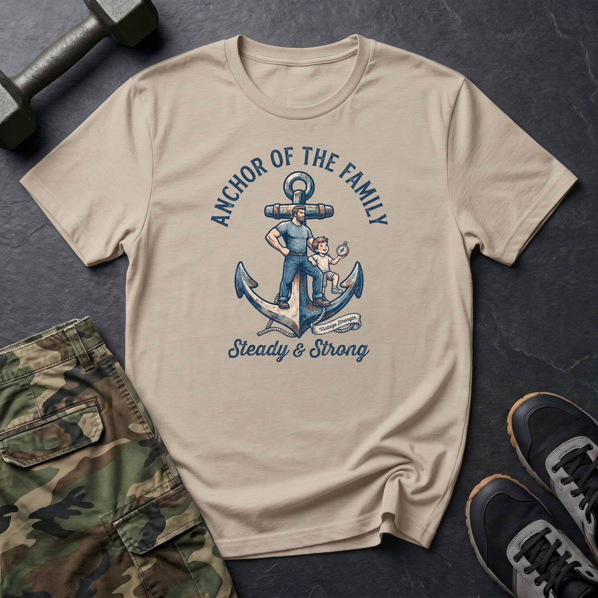Dad - Anchor Family T-Shirt